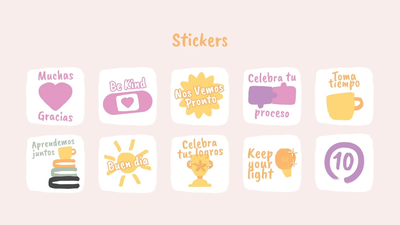 Diseño de stickers